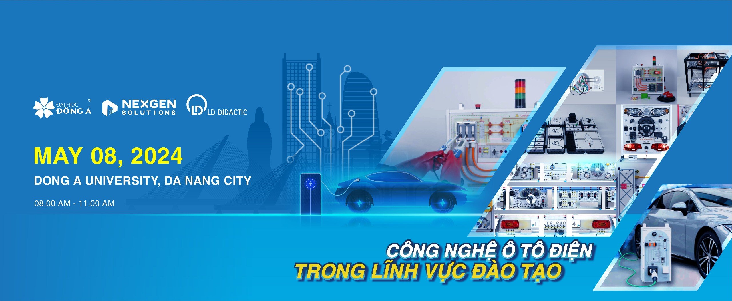 Workshop: Đào tạo Công nghệ Ô tô Điện phối hợp tổ chức cùng Cty TNHH Nexgen Solutions và LD Didactic Group.